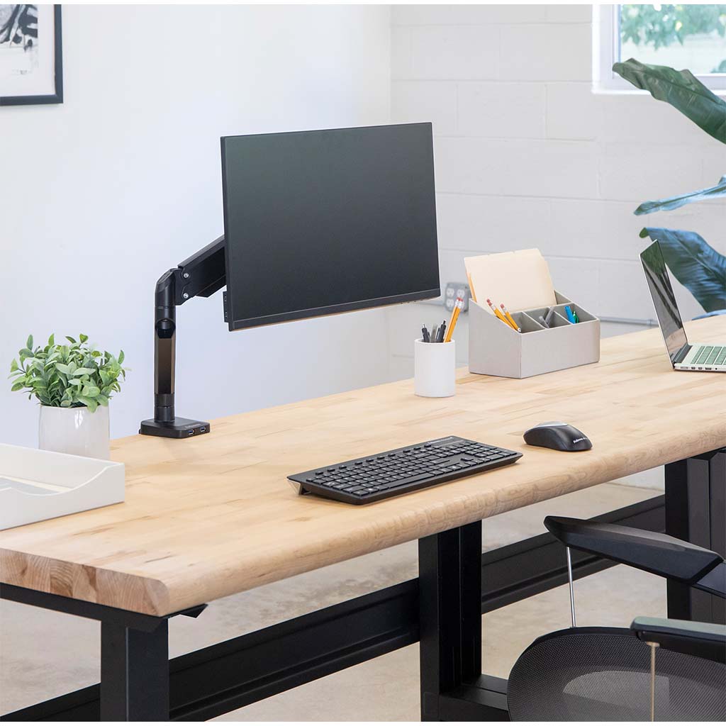 Fellowes Monitor Arm Platinum Single - Cafe Supply