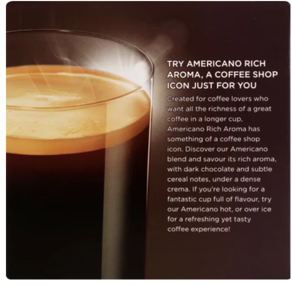 Nescafe Dolce Gusto Americano Rich Aroma Coffee Capsules 16pk - Cafe Supply