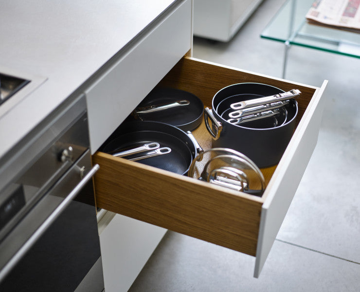 Joseph Joseph Space 23cm/5.4qt Non-Stick Saucepan & Lid - Cafe Supply