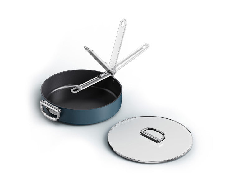 Joseph Joseph Space 28cm/3.8qt Non-Stick Saute Pan & Lid - Cafe Supply