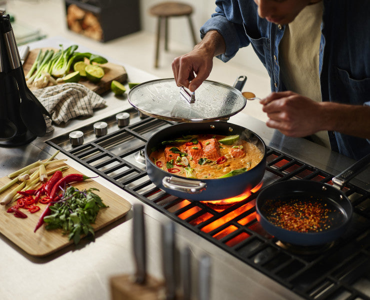 Joseph Joseph Space 28cm/3.8qt Non-Stick Saute Pan & Lid - Cafe Supply