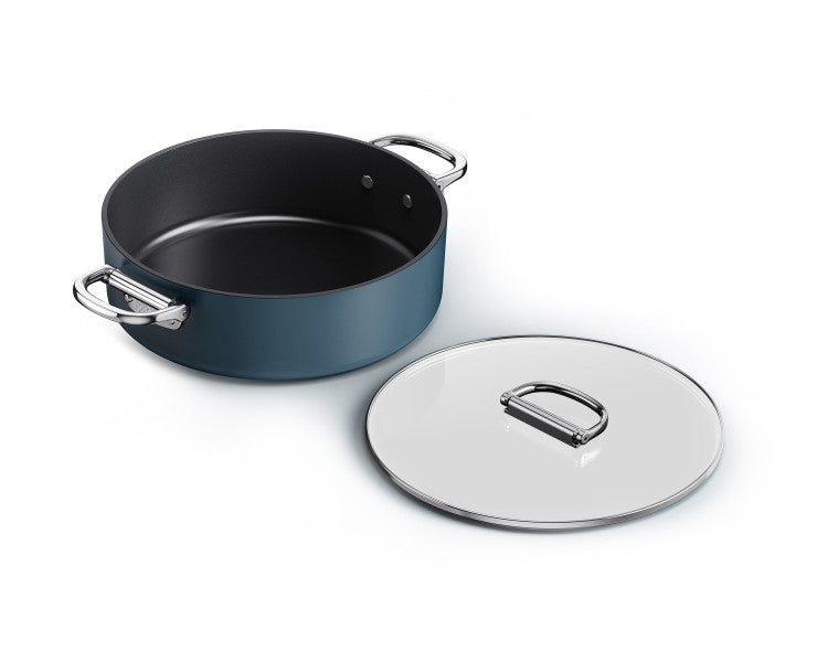 Joseph Joseph Space 28cm/5qt Non-Stick Shallow Casserole & Lid - Cafe Supply