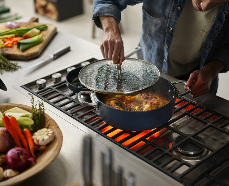 Joseph Joseph Space 28cm/5qt Non-Stick Shallow Casserole & Lid - Cafe Supply