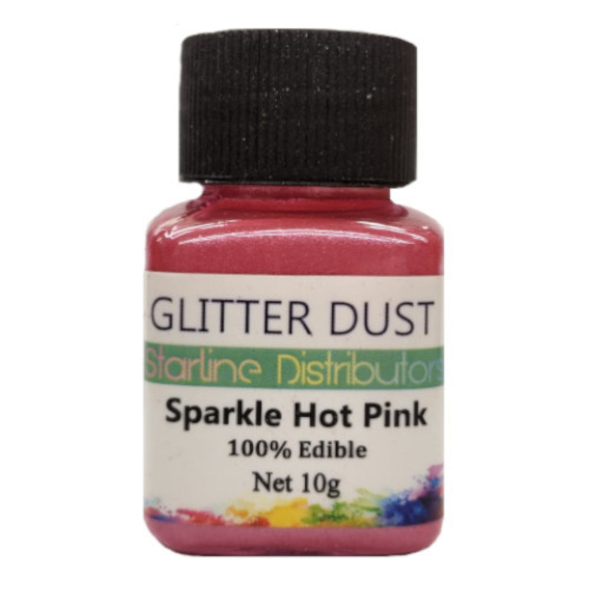 Glitter Dust - Sparkle Hot Pink 10gm (100% Edible) - Cafe Supply