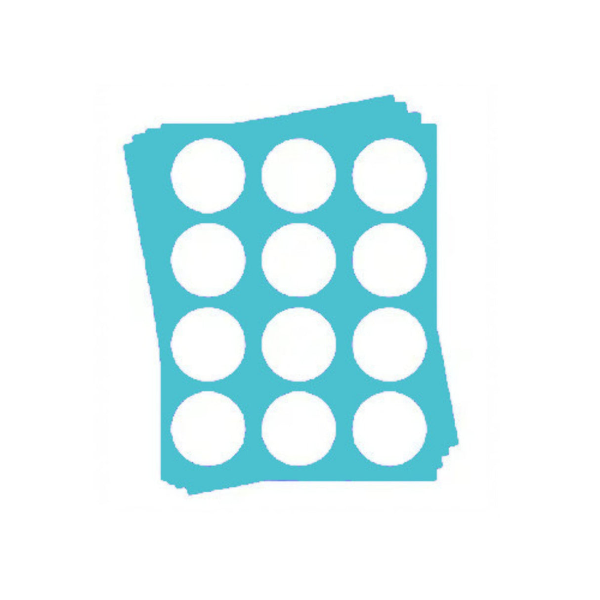 Kopykake 2" Round Frosting Sheets (12 per sheet - Pkt of 24) - Cafe Supply