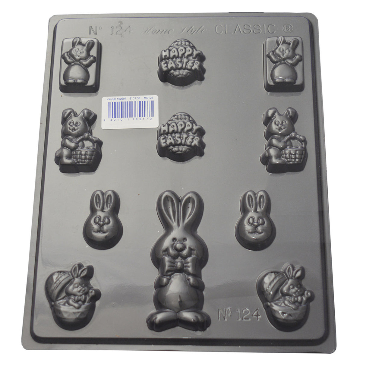 Bunny Variety Mould (0.6mm) - Cafe Supply