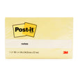 Post-it Notes 655-Y 76x127mm Yellow 100sh - Cafe Supply