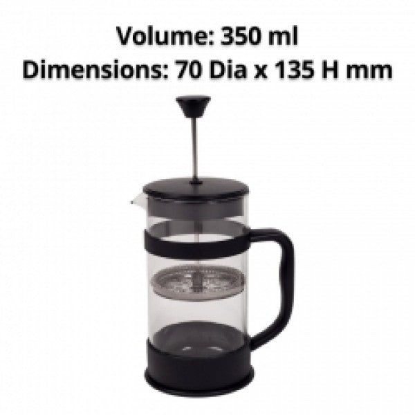 Connoisseur Plastic Coffee Plunger 3 Cup - Cafe Supply
