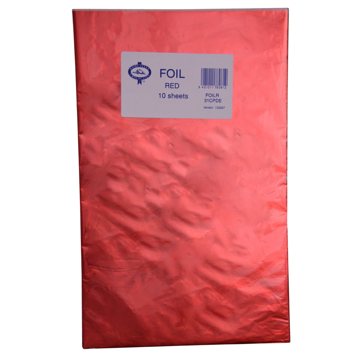 Confectionary Foil - Red 10 Pack - Cafe Supply