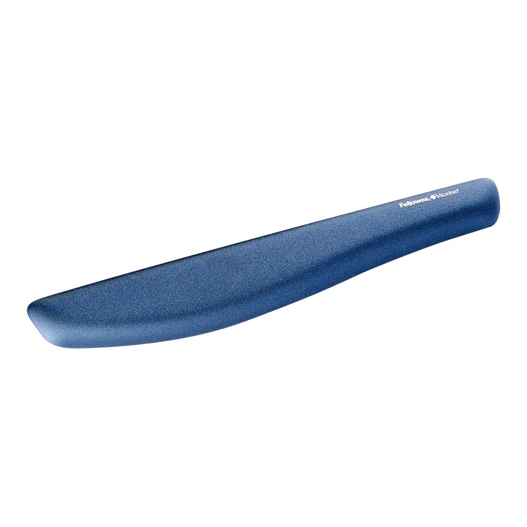 Fellowes PlushTouch Keyboard Wrist Rest Blue - Cafe Supply
