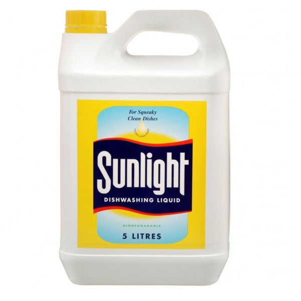 Sunlight Hand Dishwash Detergent 5L - Cafe Supply