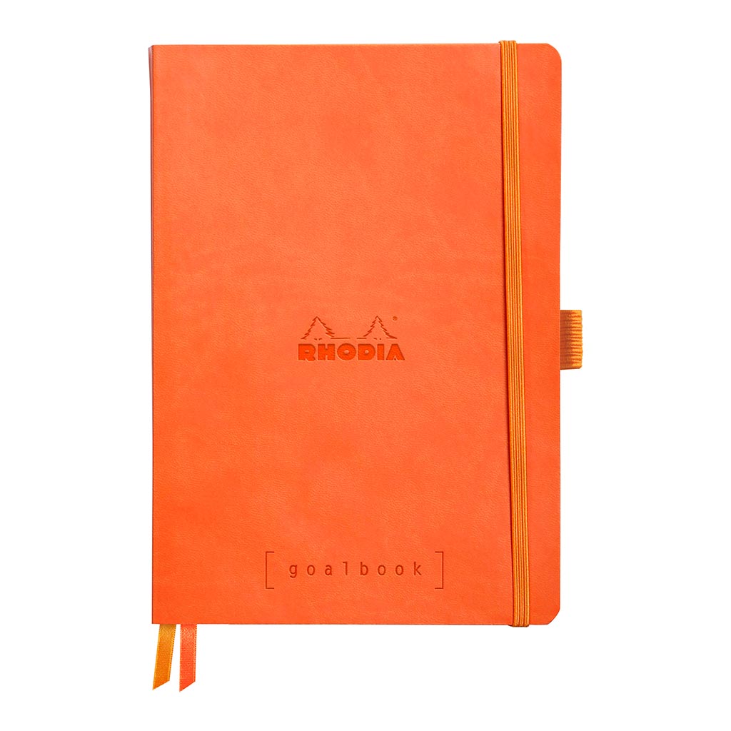 Rhodiarama Goalbook A5 Dotted Tangerine - Cafe Supply