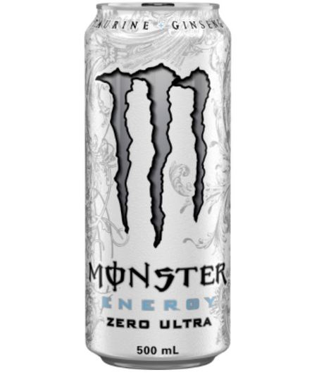 Monster Ultra Zero Drink 500ml - Cafe Supply