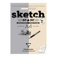 Clairefontaine Sketch Pad A4 White and Ivory - Cafe Supply