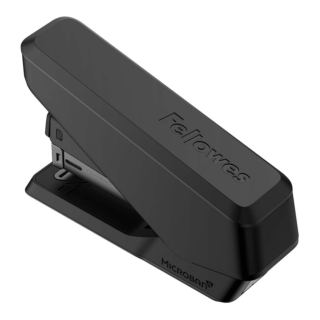 Fellowes LX840 EasyPress Half Strip Stapler Black - Cafe Supply