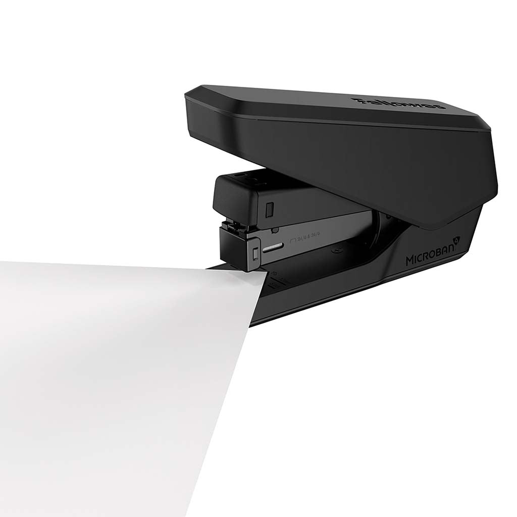 Fellowes LX840 EasyPress Half Strip Stapler Black - Cafe Supply