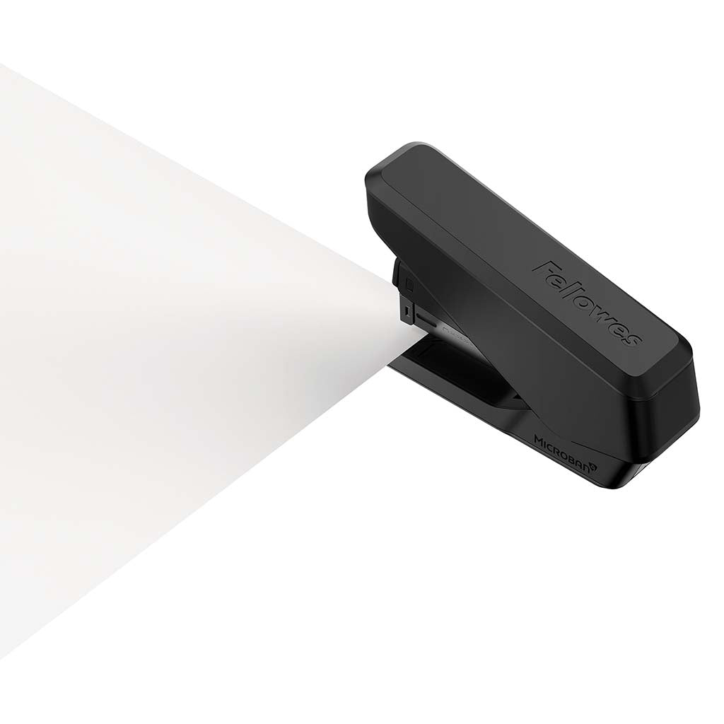 Fellowes LX840 EasyPress Half Strip Stapler Black - Cafe Supply