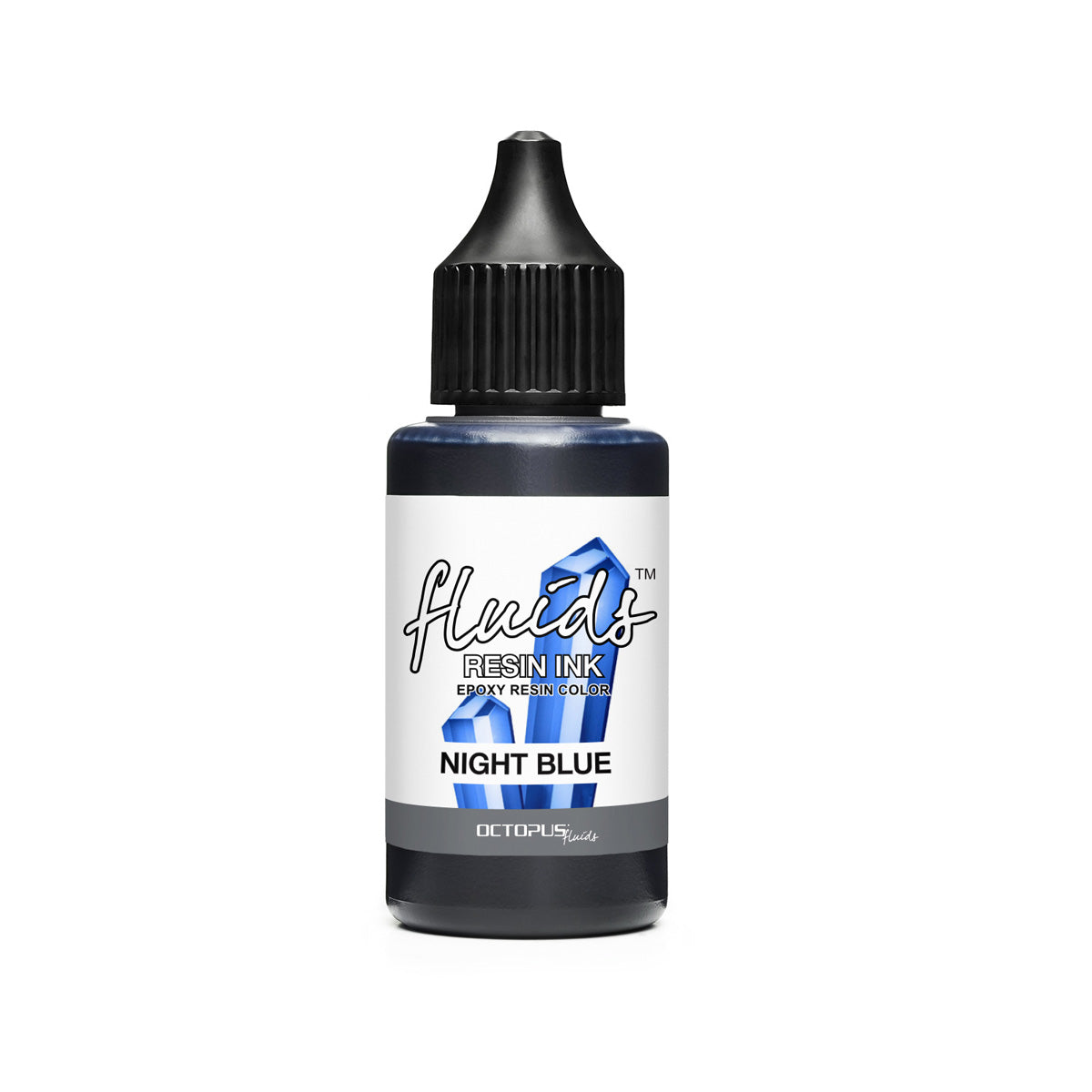 Octopus Fluids Resin Ink Night Blue 30ml - Cafe Supply