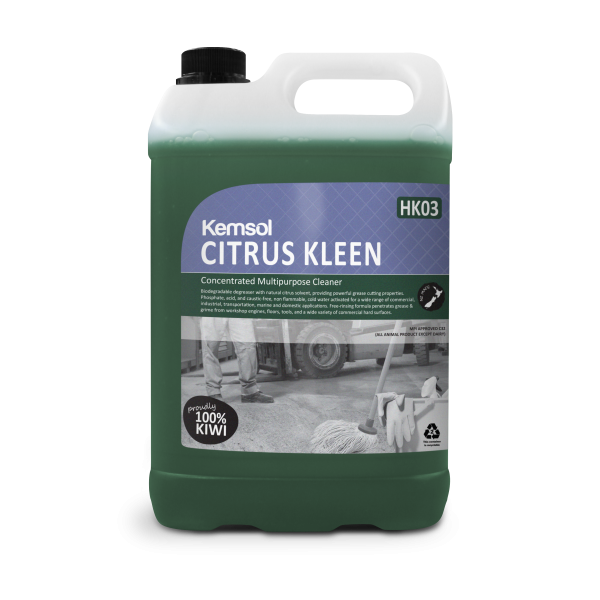 Kemsol Citrus Kleen Multipurpose 5L - Cafe Supply