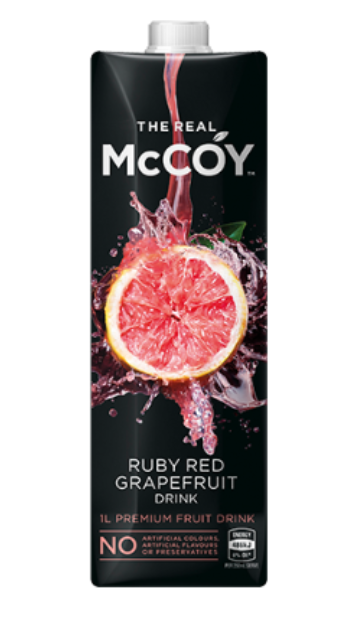 McCoy Ruby Red Grapefruit Fruit Juice 1l - Cafe Supply