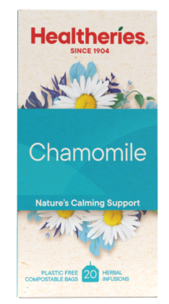 Healtheries Chamomile Tea Bags 20pk - Cafe Supply