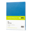 Icon Binding Covers A4 Blue 250gsm, Pack of 100 - Cafe Supply