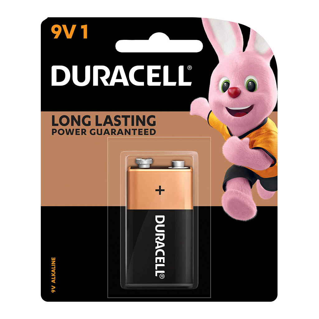 Duracell Coppertop Alkaline 9V Battery - Cafe Supply