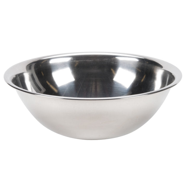 3-quart economy stainless steel mixing bowl - Cafe Supply