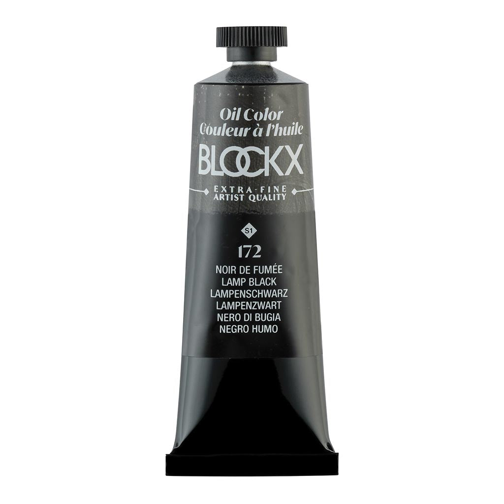 BLOCKX Oil Tube 35ml S1 172 Lamp Black - Cafe Supply
