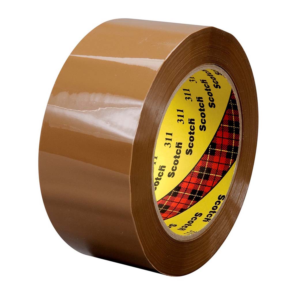 Scotch Acrylic Packaging Tape 311 Tan 48mmx100m - Cafe Supply
