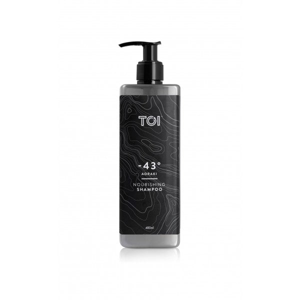 TOI 480ml Aoraki Shampoo Pump Bottle - Cafe Supply