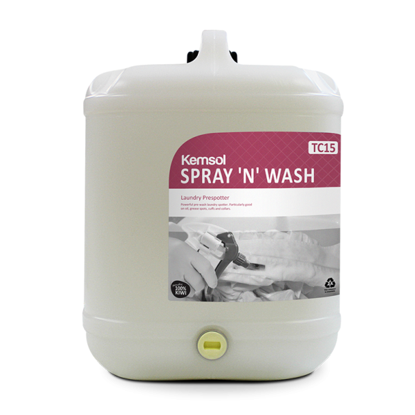 Kemsol Spray N Wash Prespotter 20L - Cafe Supply