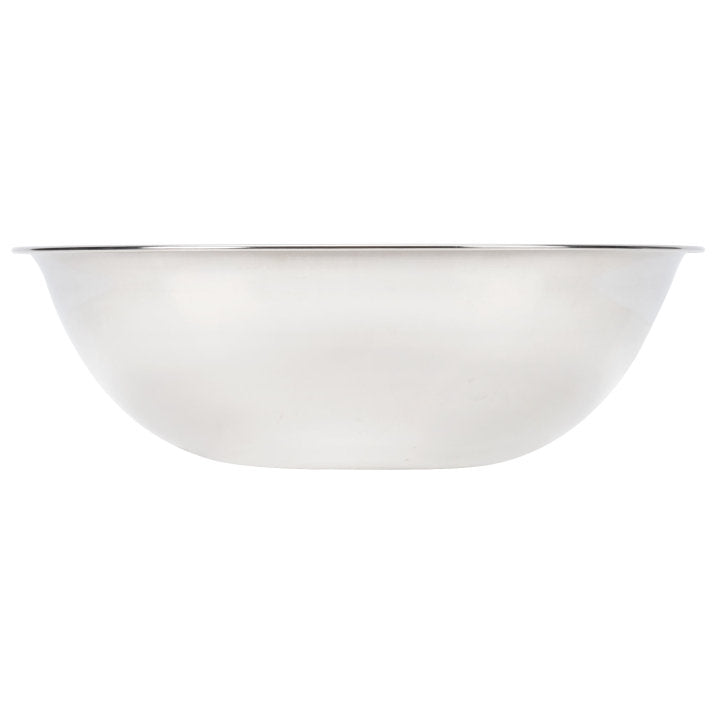 4-quart economy stainless steel mixing bowl - Cafe Supply