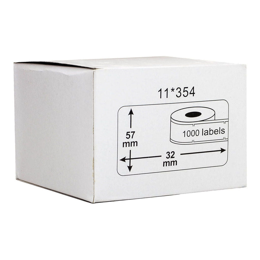 Icon Compatible Dymo LW Labels 57x32mm 1000 Roll - Cafe Supply