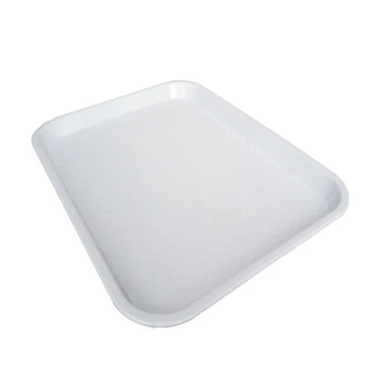 White Plastic Sandwich Tray 275 X 350mm - Cafe Supply