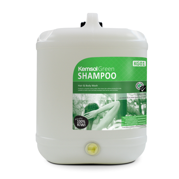 Kemsol Hair & Body Shampoo Green 20L - Cafe Supply