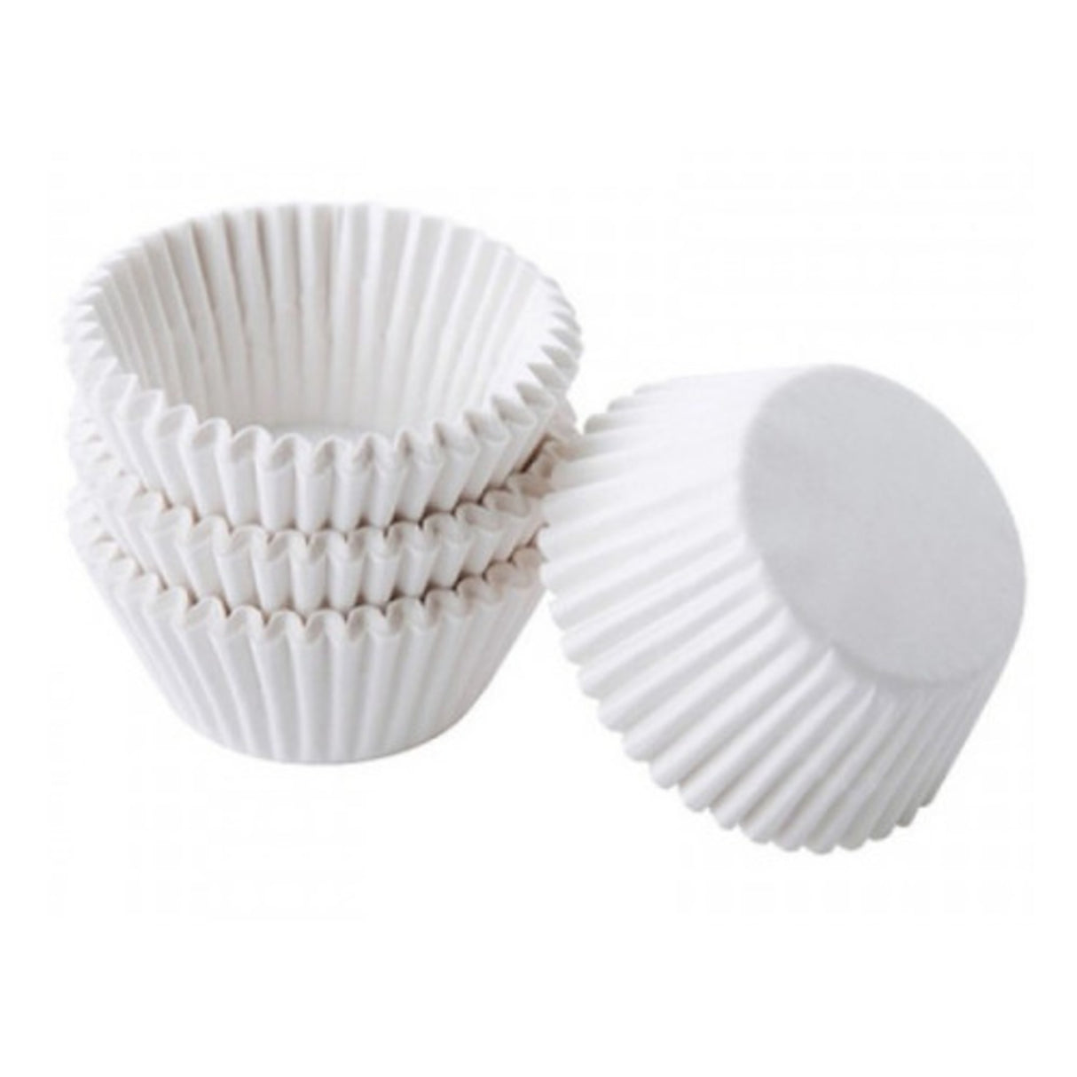 Mini Candy Cups - 40mmx26mmx14mm White (100) - Cafe Supply