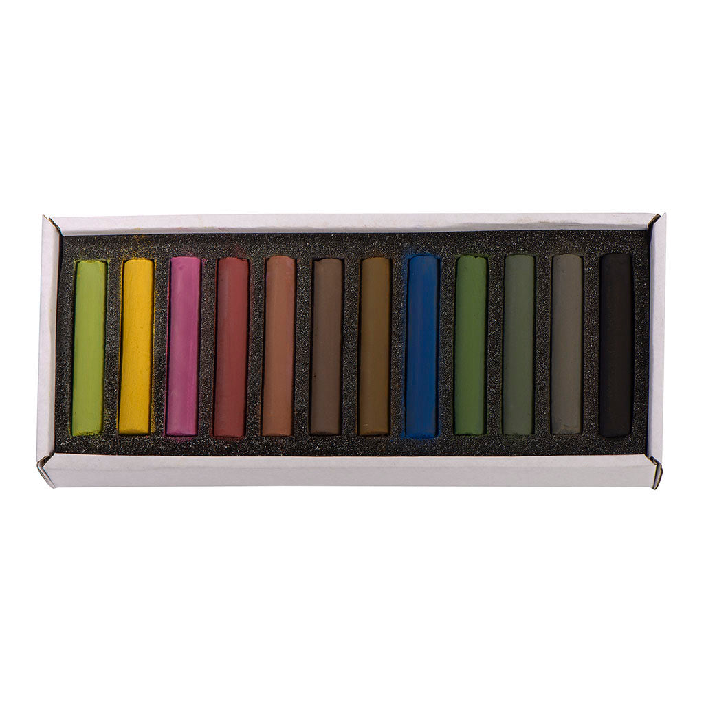 BLOCKX Soft Pastel 12 Set Dark Assorted - Cafe Supply
