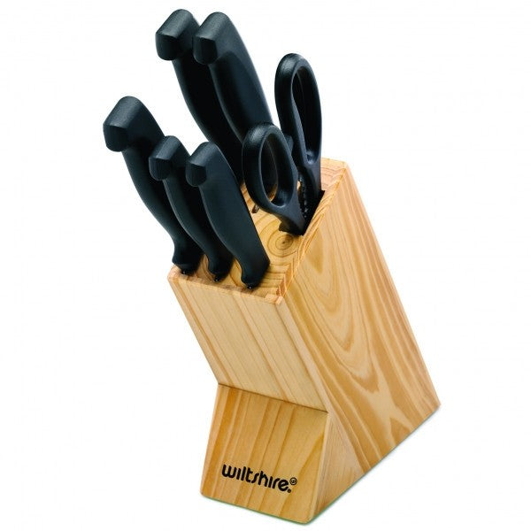 Wiltshire Laser Edge 7 Pc Knife Set - Cafe Supply