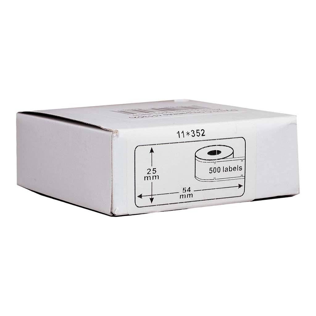 Icon Compatible Dymo LW Labels 54x25mm 500 Roll - Cafe Supply
