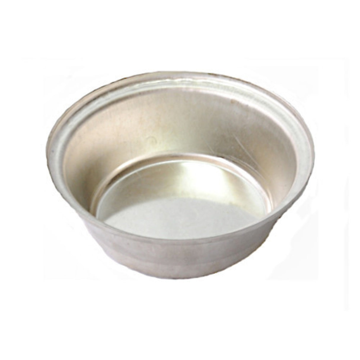Single Round Pie Tin, Very Deep 113x42mm, Tin Plated - Cafe Supply