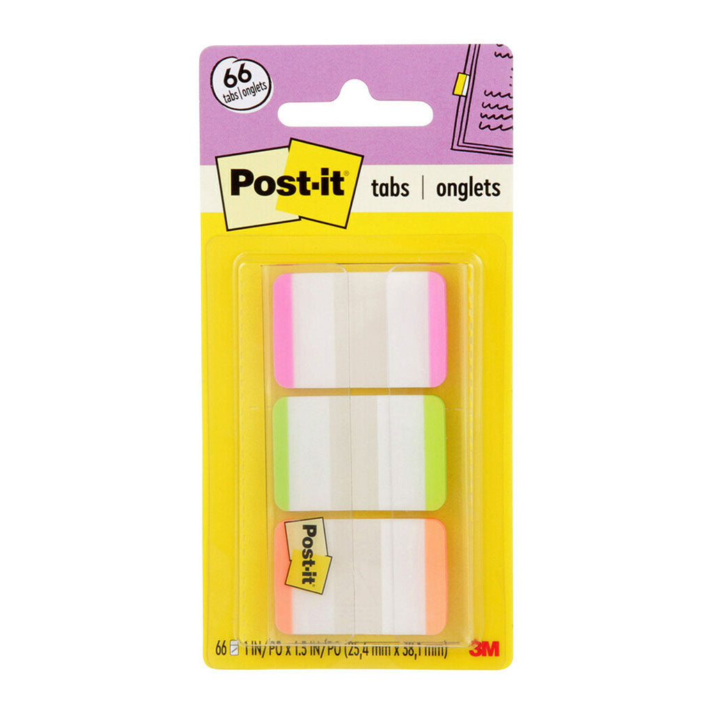 Post-it Tabs 686L-PGO 25x38mm Bright, Pack of 3 - Cafe Supply