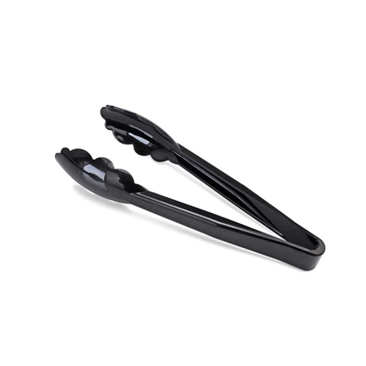 Black 24cm Tongs, Easy clean - Cafe Supply