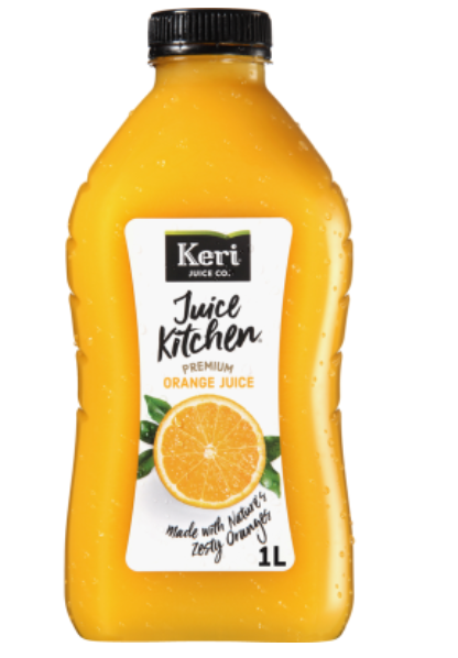 Keri Juice Kitchen Premium Orange Juice 1l - Cafe Supply