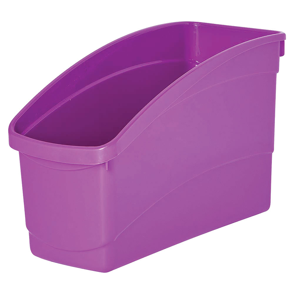 Elizabeth Richards Plastic Book and Storage Tub Purple - Cafe Supply