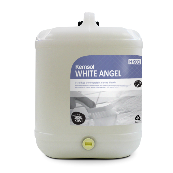 Kemsol White Angel Chlorine Bleach 20L - Cafe Supply