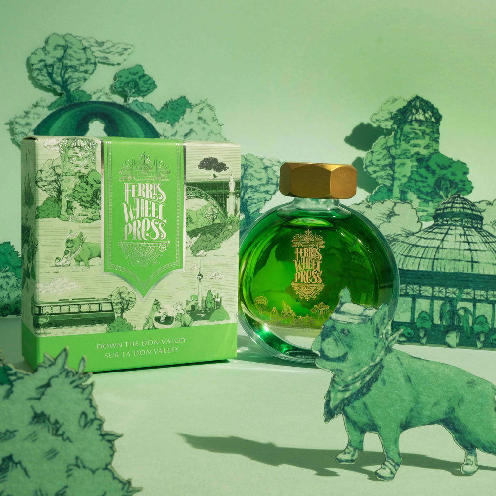 Ferris Wheel Press Fountain Pen Ink Down the Don Valley 38ml - Cafe Supply