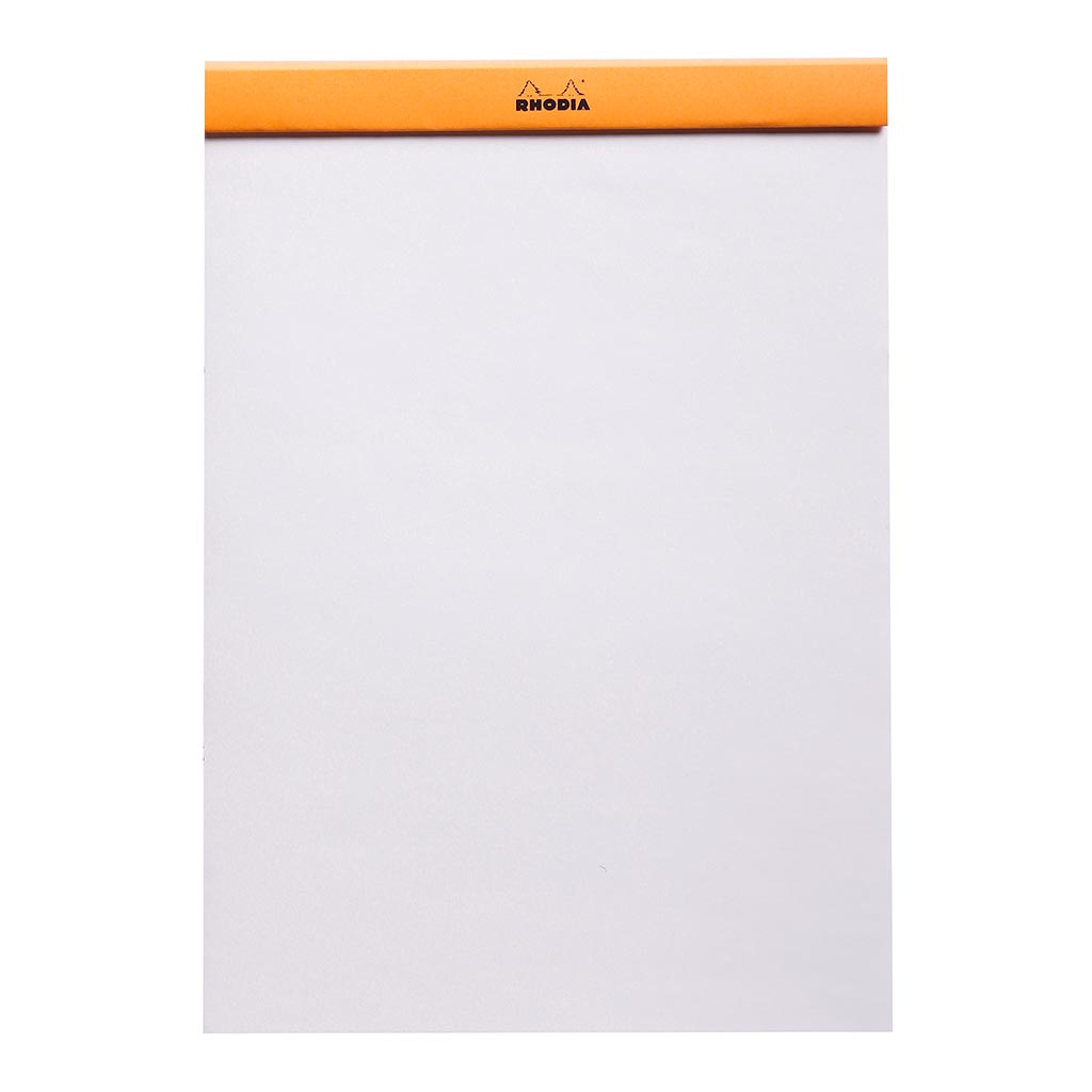 Rhodia Bloc Pad No. 18 A4 Blank Orange - Cafe Supply