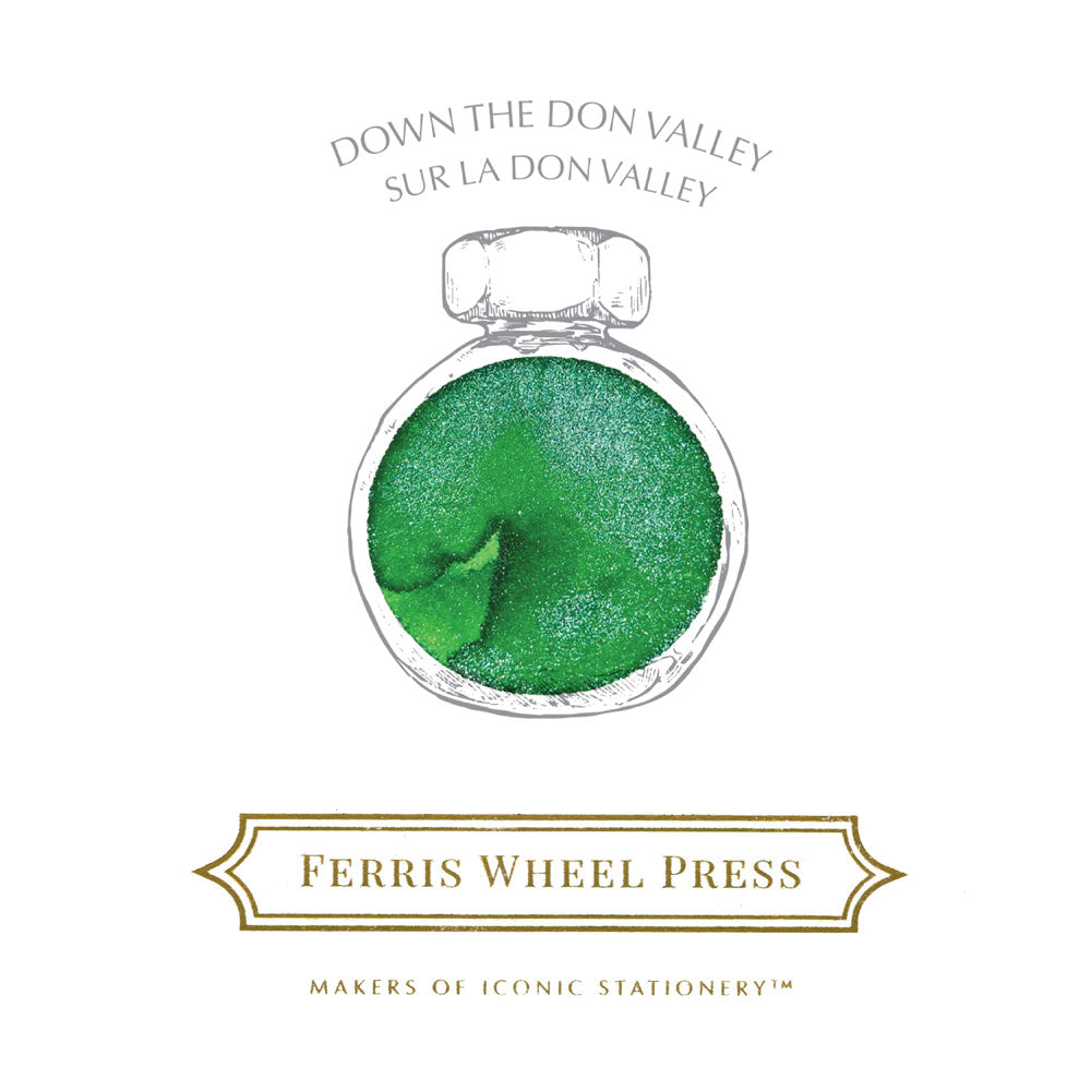 Ferris Wheel Press Fountain Pen Ink Down the Don Valley 38ml - Cafe Supply