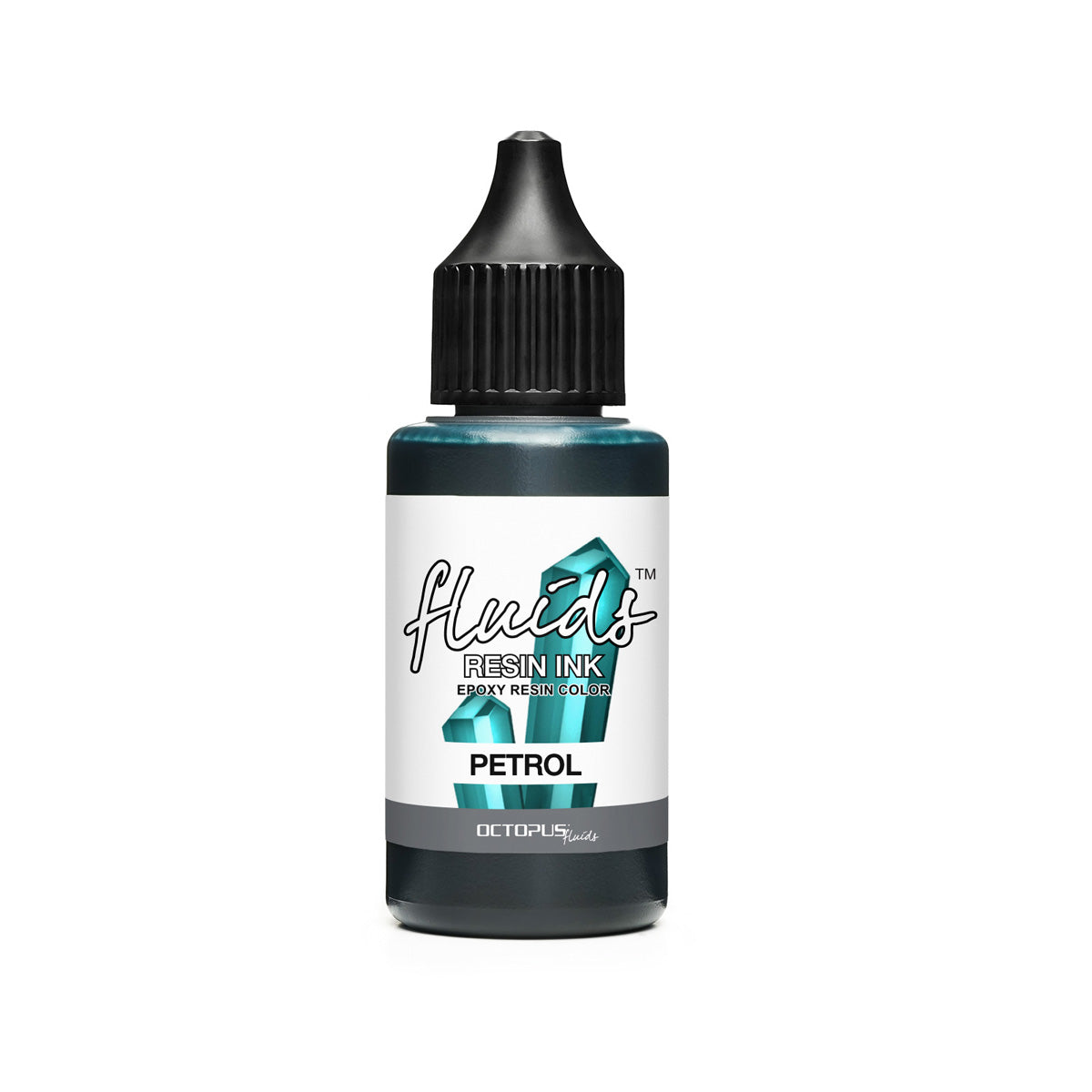 Octopus Fluids Resin Ink Petrol Turquoise 30ml - Cafe Supply